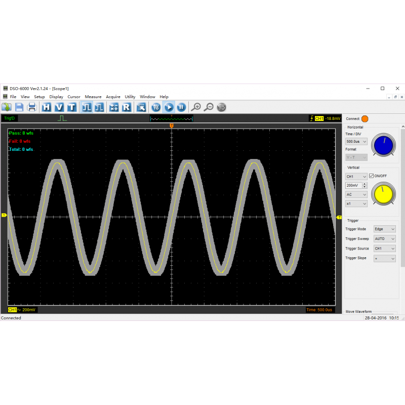 Oscilloscopio Digitale Hantek DSO8202E 6in1 &ndash; 2 Canali 200MHz, Generatore Di Forme D'Onda