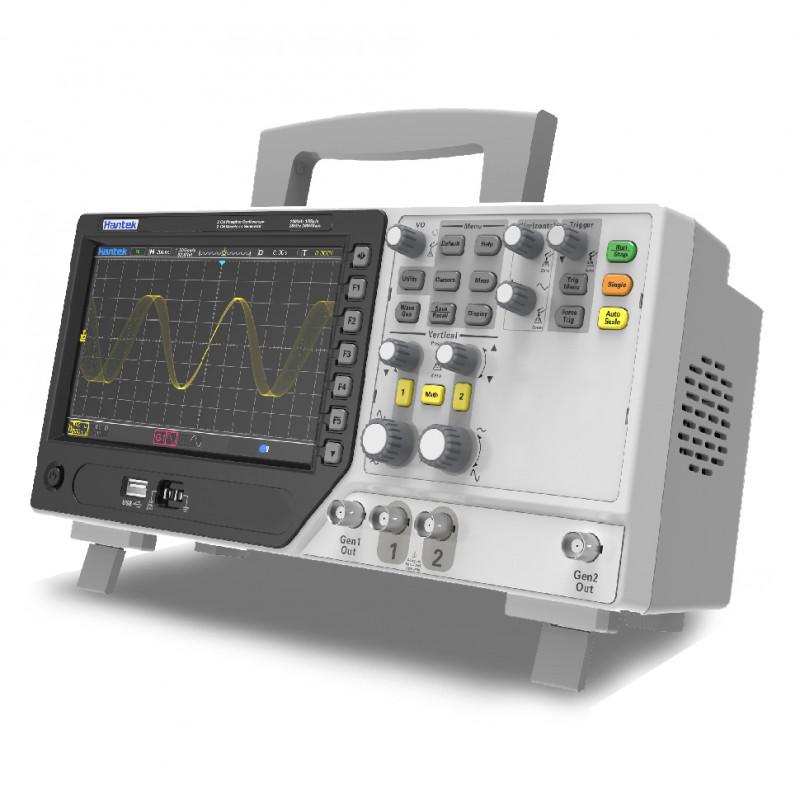 Hantek DPO6082C Oscilloscope 2 canaux 80MHZ + 2 Générateurs AWG Hantek DPO6082C Oscilloscope 2 canaux 80MHZ + 2 Générateurs AWG