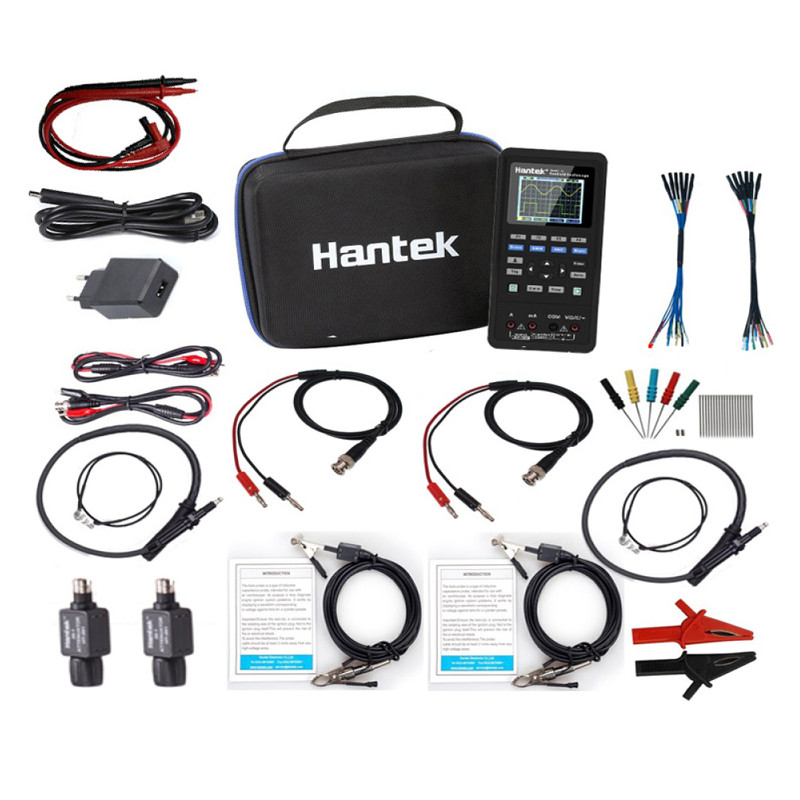 Hantek 2D82AUTO KIT AVANCÉ Mini oscilloscope portable pour l'automobile Hantek 2D82AUTO KIT AVANCÉ Mini oscilloscope portable pour l'automobile