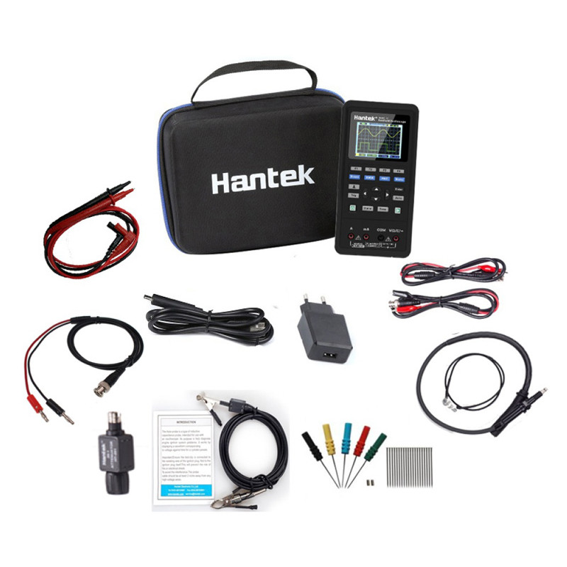 Hantek 2D82AUTO KIT DE BASE Mini oscilloscope portable pour l'automobile