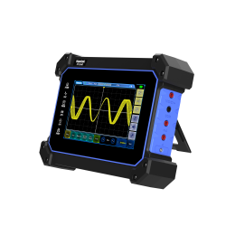 Hantek TO1254D Oscilloscope tactile portable 4 canaux / 250MHZ avec générateur de signal et multimètre