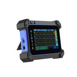 Hantek TO1254D Oscilloscope tactile portable 4 canaux / 250MHZ avec générateur de signal et multimètre