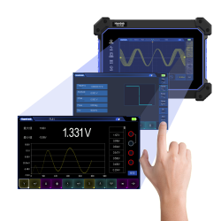 Hantek TO1152D Oscilloscope tactile portable 2 canaux / 150MHZ avec générateur de signal et multimètre